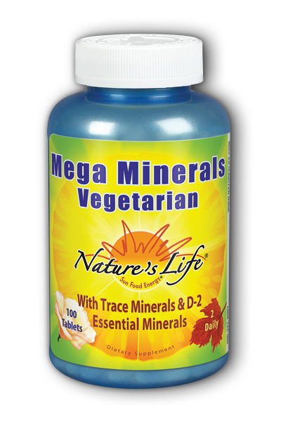 Natures Life: Vegetarian Mega Minerals 100ct