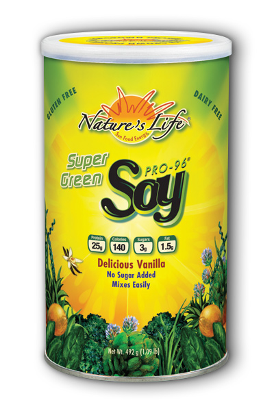 Natures Life: Super Green Soy™ Protein 1 lb