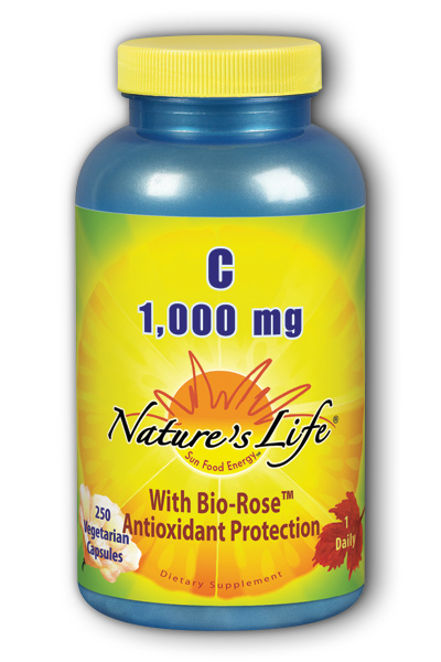 Natures Life: Vit C 1,000 mg Caps 250ct