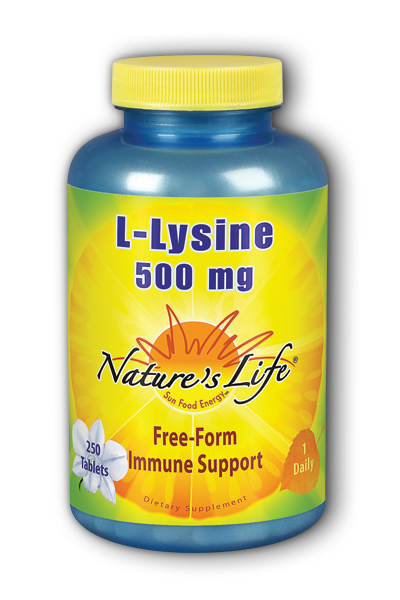 Natures Life: L-Lysine, 500 mg 250ct