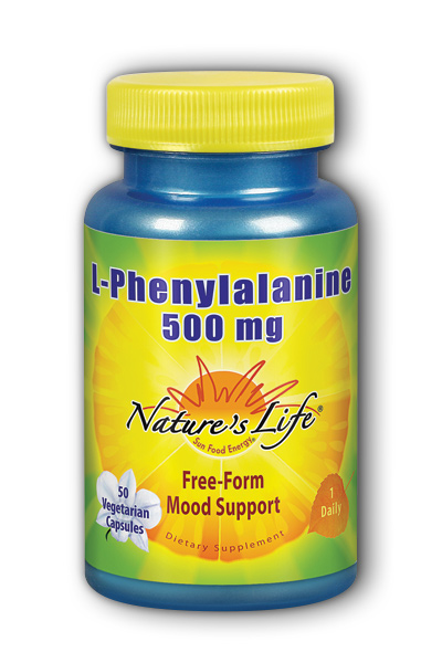 L-Phenylalanine, 500 mg 50ct from Natures Life