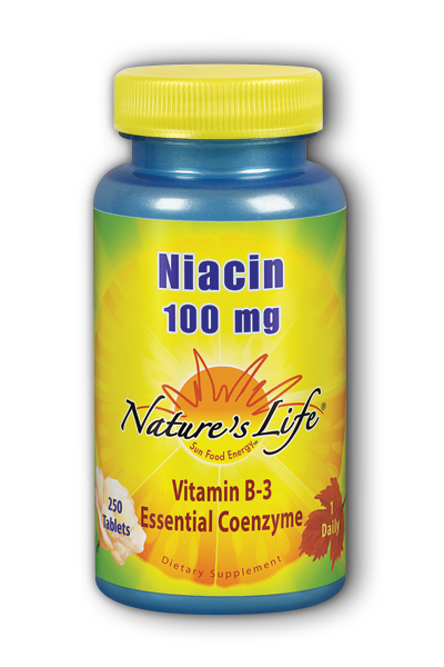 Natures Life: Niacin, 100 mg 250ct