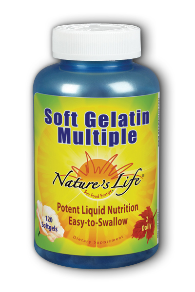 Natures Life: Soft Gelatin Multiple 120ct