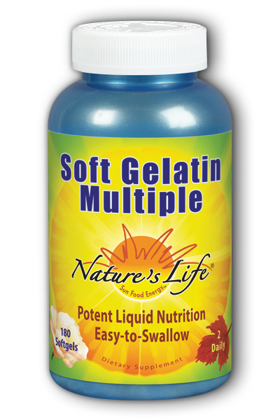 Natures Life: Soft Gelatin Multiple 180ct