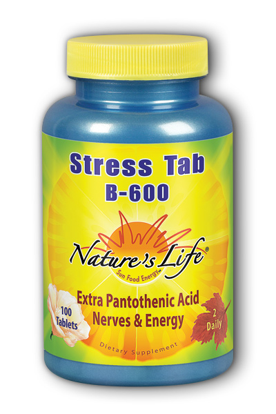 Natures Life: Stress Tab B 600 100ct