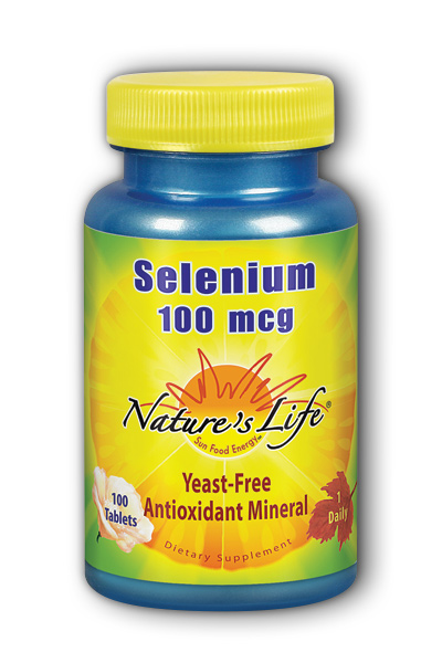 Natures Life: Yeast Free Selenium 100 mcg 100ct