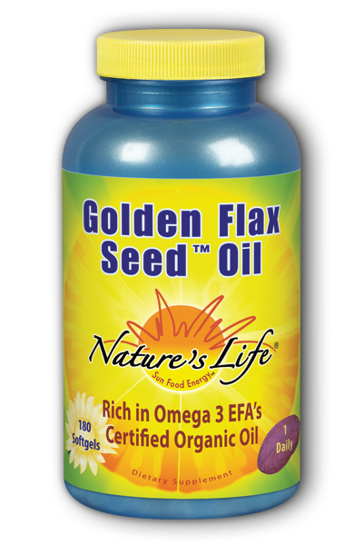Natures Life: Golden Flax Seed Oil 180ct