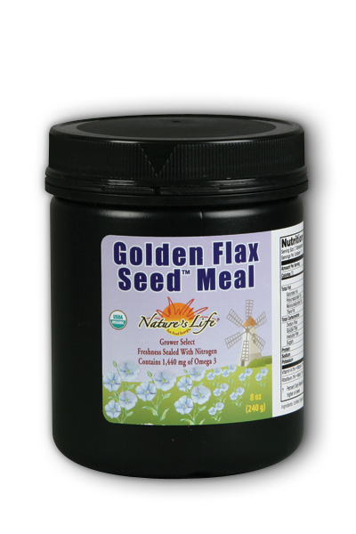 Natures Life: Golden Seed Flax Meal 8oz
