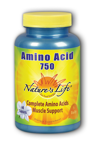 Natures Life: Amino Acid, 750 mg 100 tab