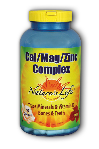 Natures Life: Cal  Mag  Zinc Complex 250ct
