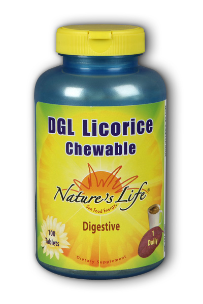 Natures Life: DGL Licorice* (Chewable) 100ct