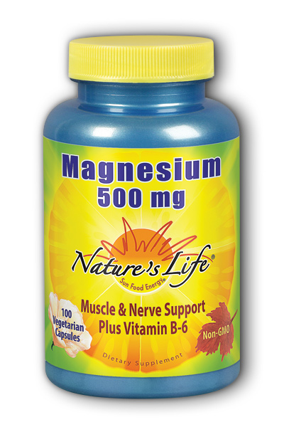 Natures Life: Magnesium 500mg 100 Caps