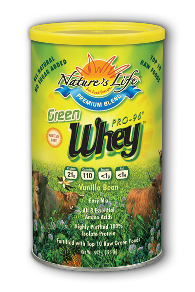 Natures Life: Green Whey Pro-96® Protein 13oz