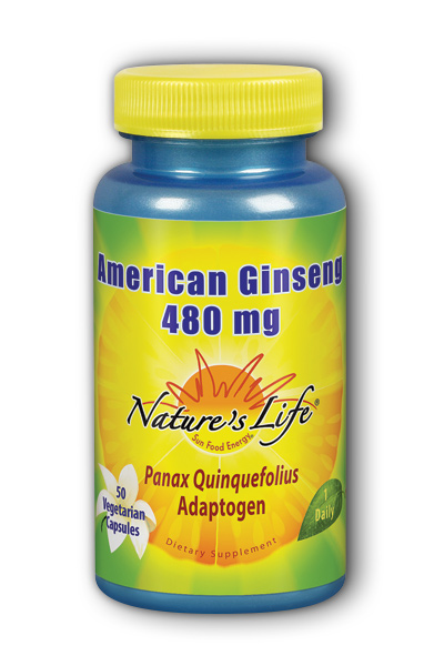 Natures Life: American Ginseng  500 mg 50ct
