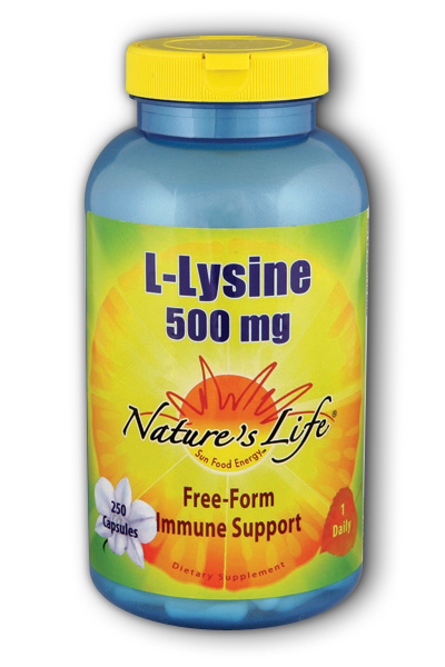 Natures Life: L-Lysine, 500 mg 250ct