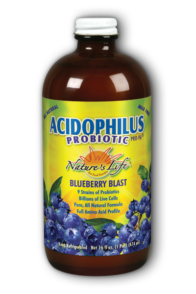 Blueberry Pro-96 Acidophilus, 16oz