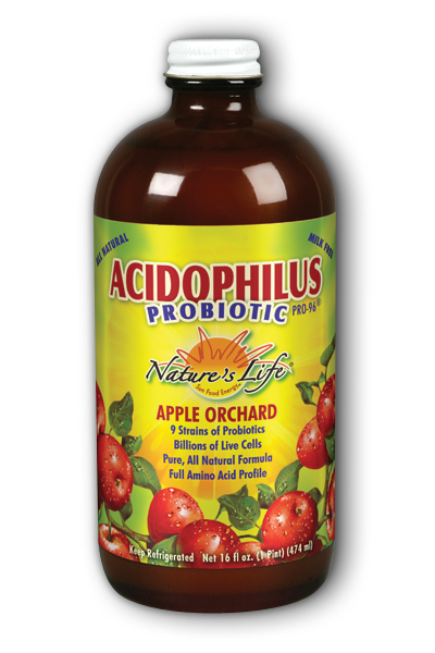 Natures Life: Green Apple Pro 96 Acidophilus 16oz