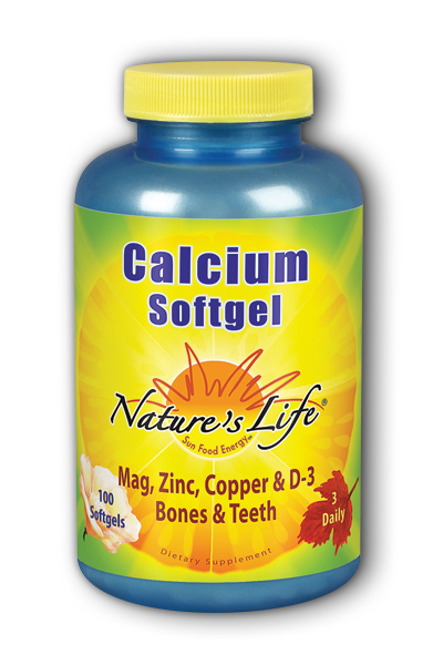 Natures Life: Calcium Softgel Complex 100ct