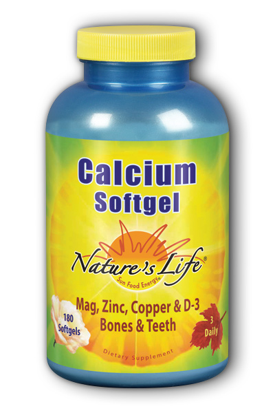 Natures Life: Calcium Softgel Complex 180 softgels