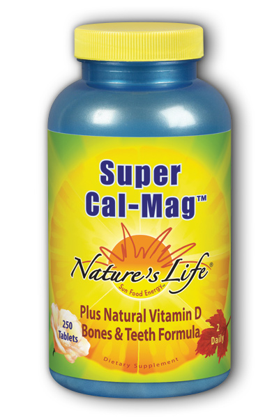 Natures Life: Super Cal  Mag 250ct
