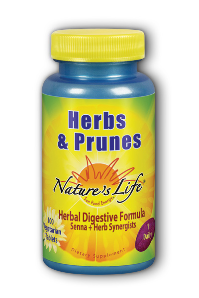 Natures Life: Herbs & Prunes Laxative 100ct