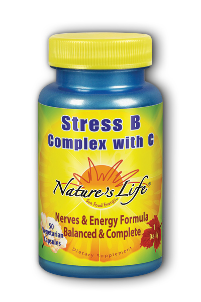 Natures Life: Stress B With C 50ct