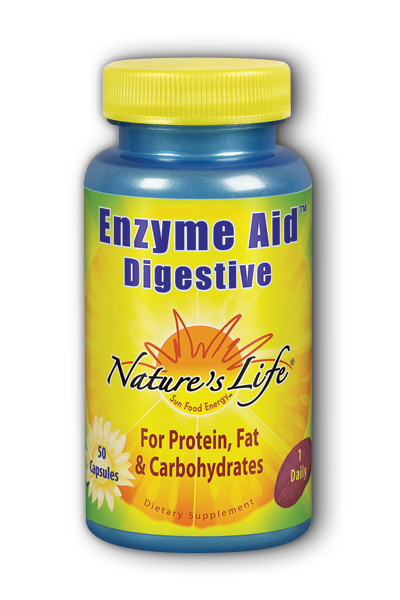 Natures Life: Enzyme Aid Digest Cap 50ct