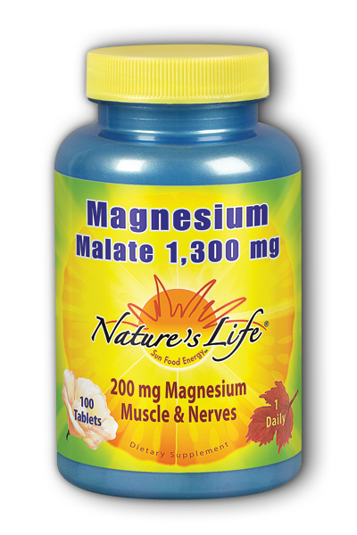 Natures Life: Magnesium Malate 1,300mg 100ct