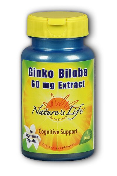 Natures Life: Ginkgo Biloba 50ct