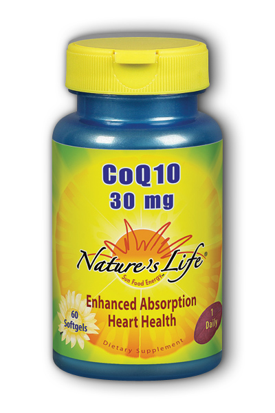 Natures Life: CoQ10 Lipid Form 30 mg 60ct