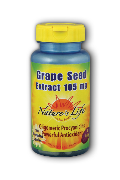 Natures Life: Grape Seed Vcap 100ct