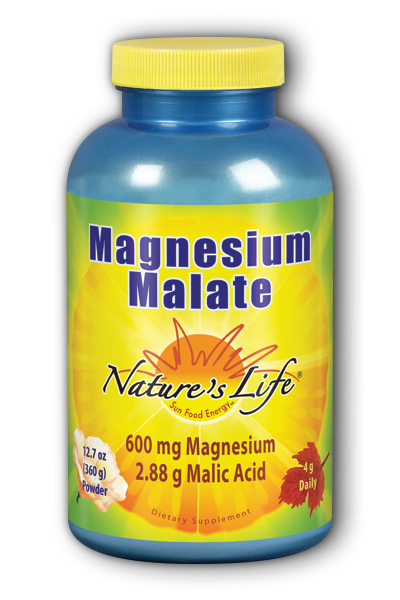 Natures Life: Magnesium Malate Powder 360g