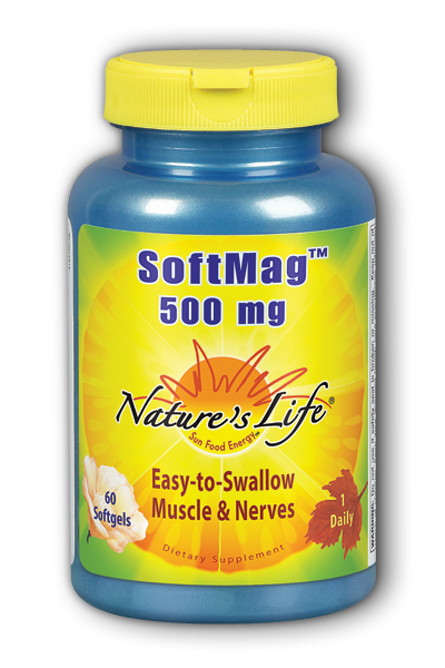 Natures Life: Soft-Mag 500mg 60 softgels