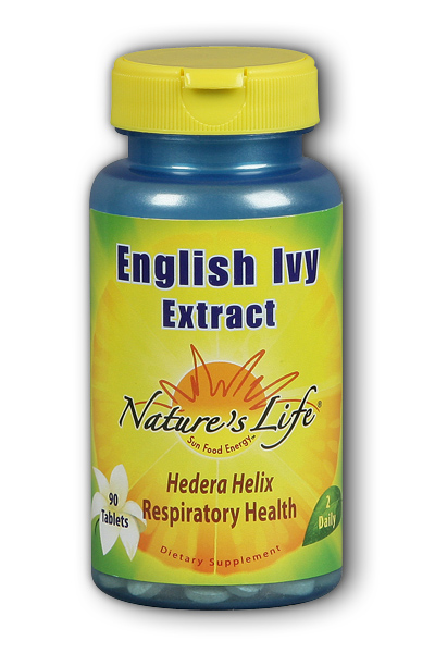 Natures Life: English Ivy Extract 90 tabs
