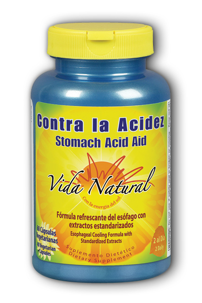 Natures Life: Contra la Acidez/ Stomach Acid Aid 60 ct