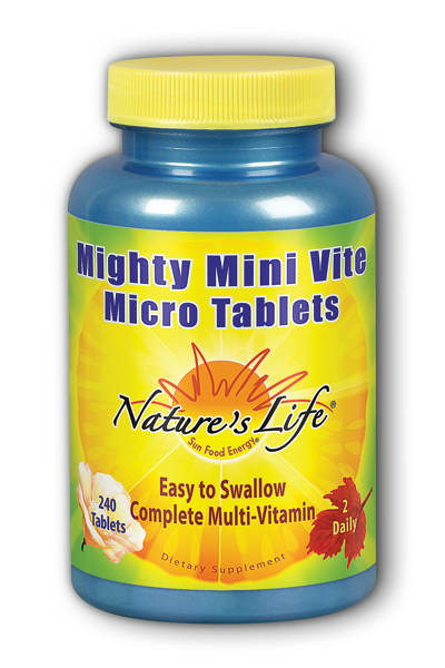 Natures Life: Mighty Mini Vite 240 ct Tablet