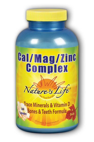 Natures Life: Cal Mag Zinc Complex 360 Caps