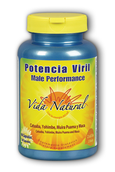 Natures Life: Potencia Viril/ Male Performance 60 ct