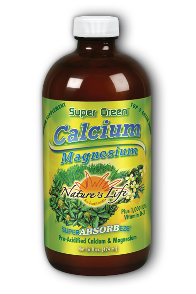 Natures Life: Super Green Cal Mag Super ABSORBeze 16 oz Liq
