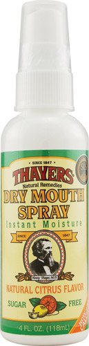THAYERS: Dry Mouth Spray Citrus Sugar Free w/Pump 4 oz