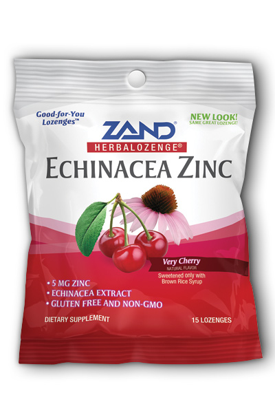 ZAND: HerbaLozenge Cherry Echinacea Zinc 15 loz