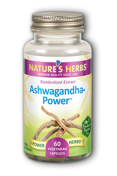 Nature's Herbs: Ashwagandha-Power 60 ct Vcp