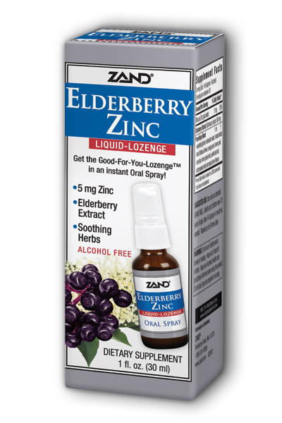 ZAND: Elderberry Zinc Liquid-Lozenge 30 ml