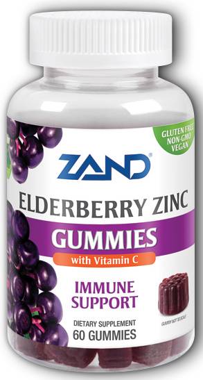 Zand: Elderberry Zinc Gummies 60ct