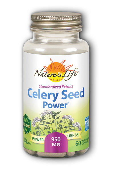 NATURE'S HERBS: Celery Seed Power 60 caps