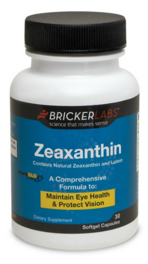 BRICKER LABS: Zeaxanthin & Lutein 30 softgel