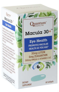 QUANTUM: Macula 30 Plus Promotes Macular Health 60 softgel