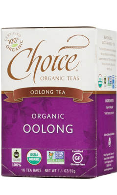 CHOICE ORGANIC TEAS: Oolong 16 bag