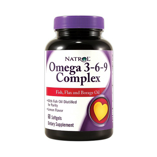 NATROL: Omega 3-6-9 Complex 60 softgel