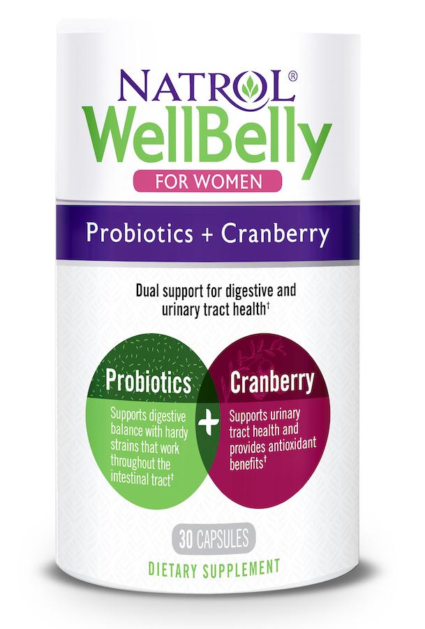 NATROL: Probiotic - Well Belly for Women Probiotic PlusCranberry 30 capsule